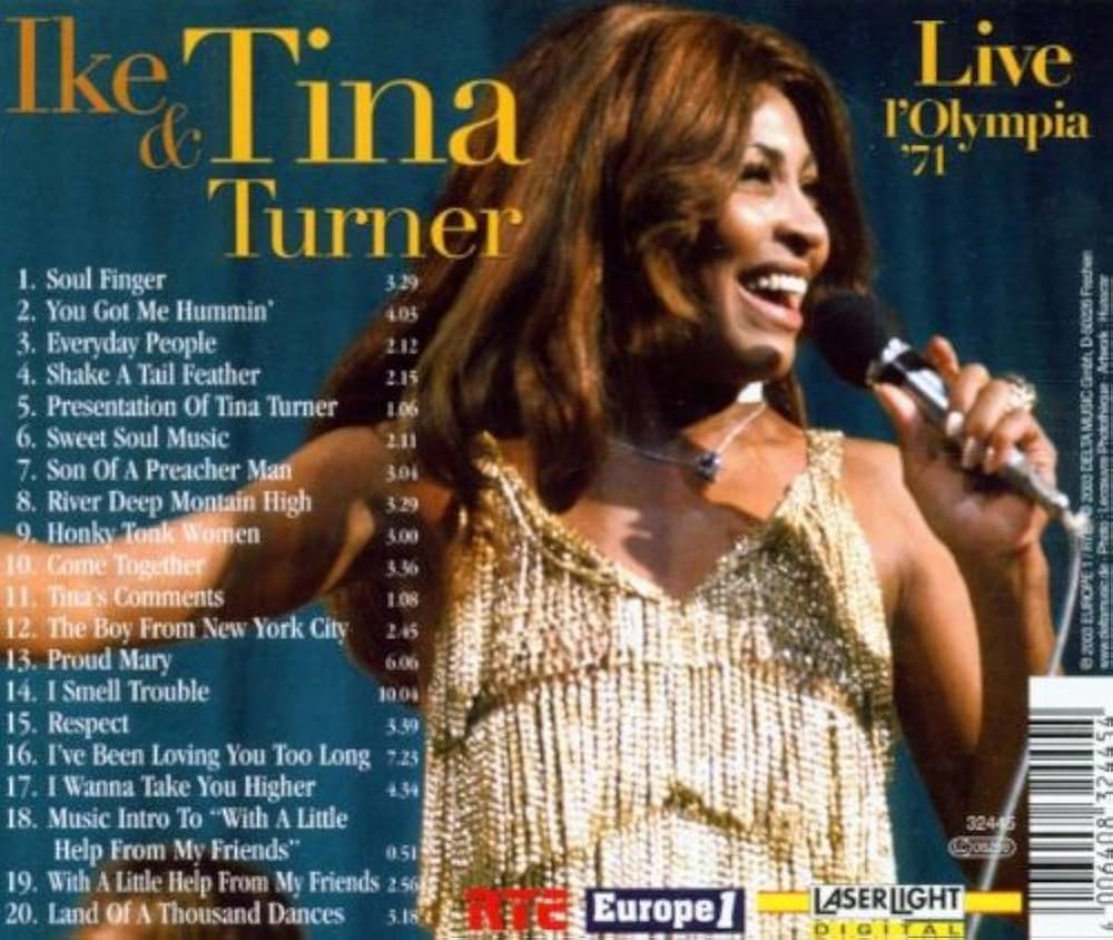 Ike Turner & Tina - Live l'Olympia '71 - Amazon.com Music